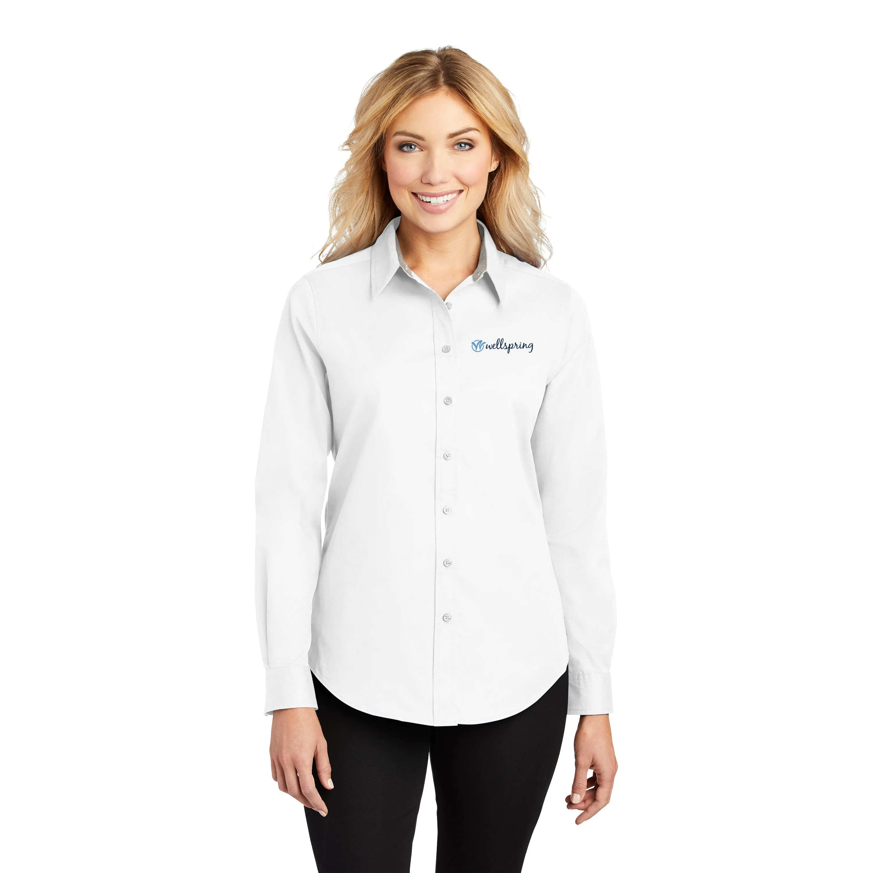 Port Authority - Ladies Long Sleeve Easy Care Shirt. L608.