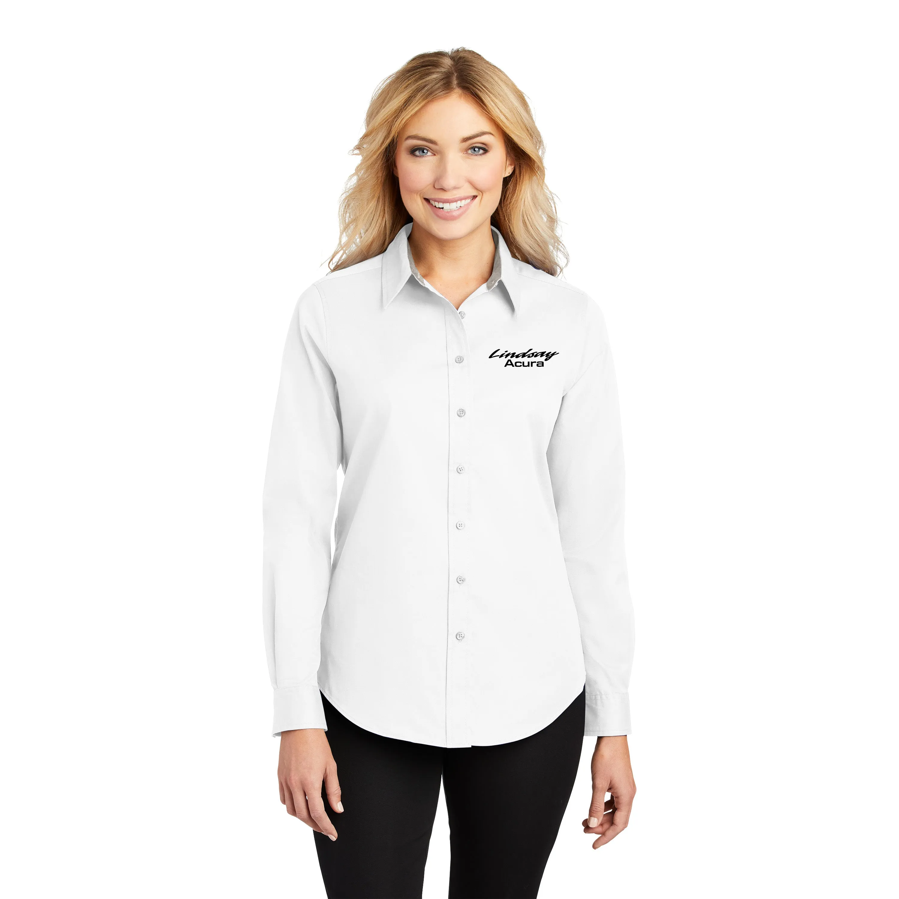 Port Authority - Ladies Long Sleeve Easy Care Shirt. L608.
