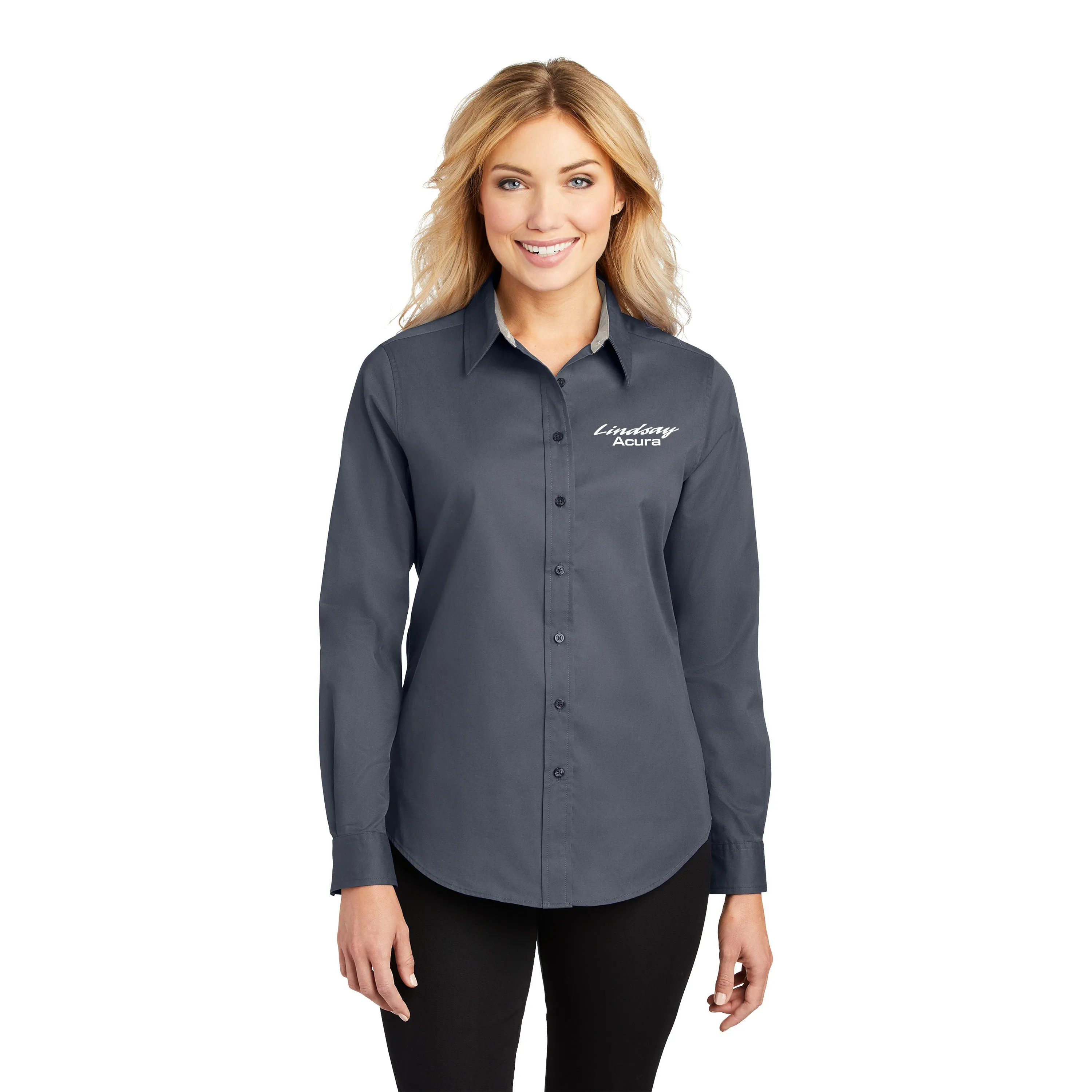 Port Authority - Ladies Long Sleeve Easy Care Shirt. L608.