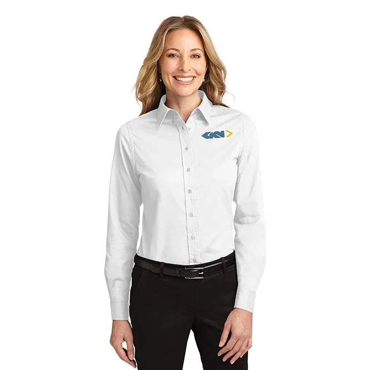 Port Authority - Ladies Long Sleeve Easy Care Shirt. L608.
