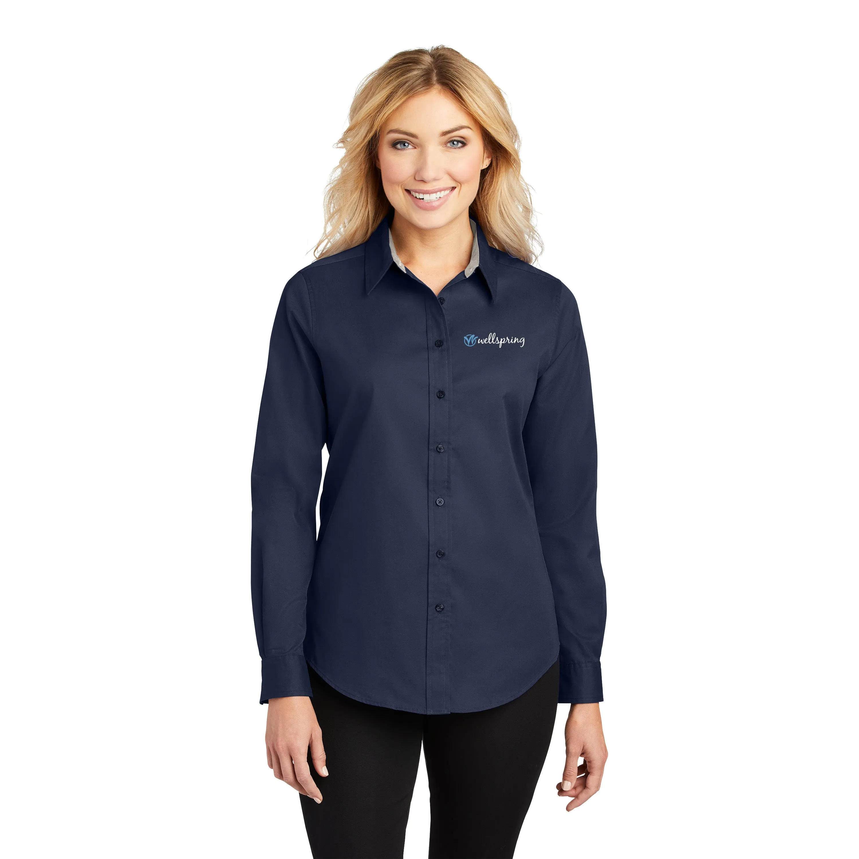 Port Authority - Ladies Long Sleeve Easy Care Shirt. L608.