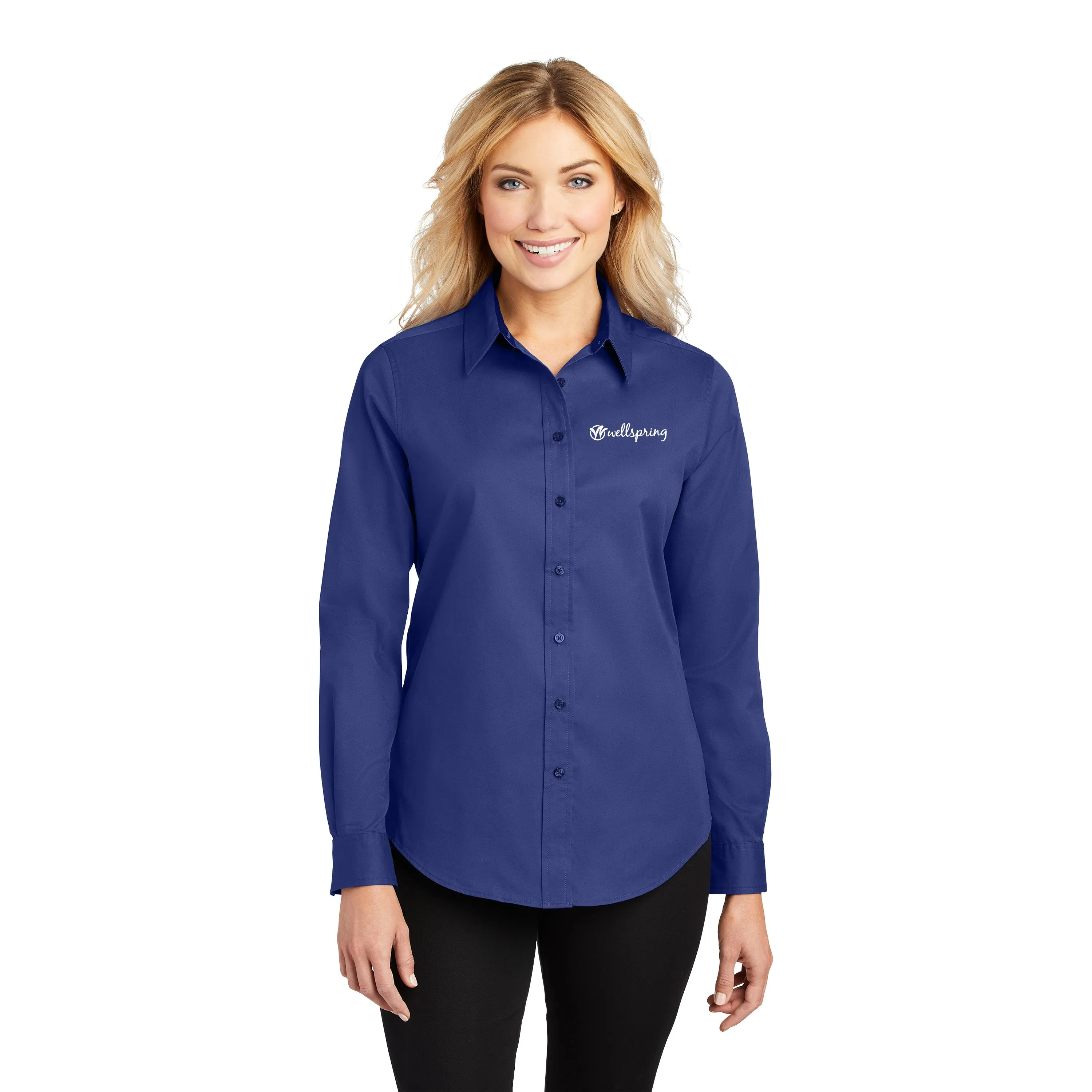 Port Authority - Ladies Long Sleeve Easy Care Shirt. L608.