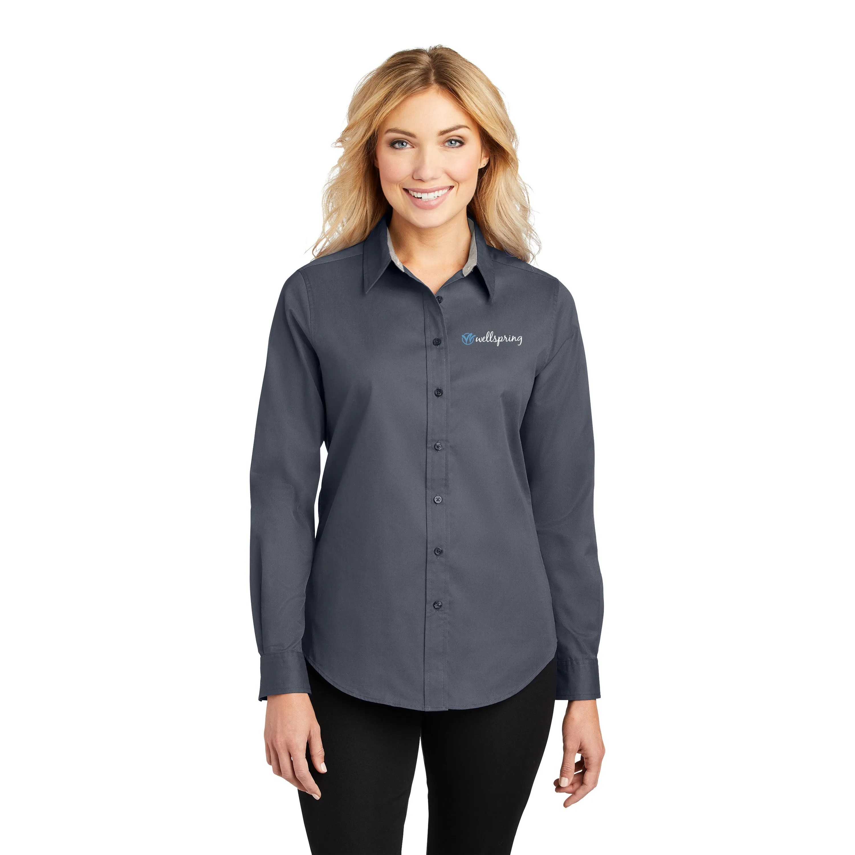 Port Authority - Ladies Long Sleeve Easy Care Shirt. L608.