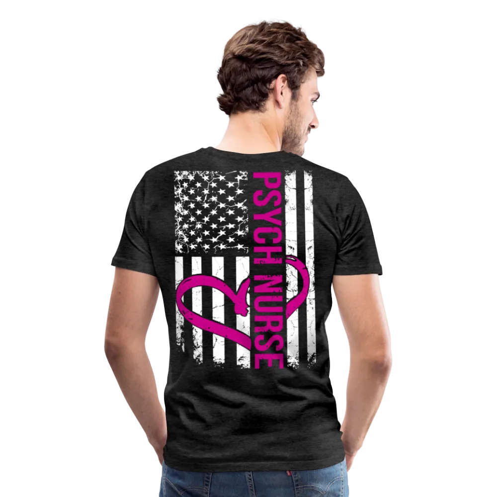 Psych Nurse Flag Men's Premium T-Shirt