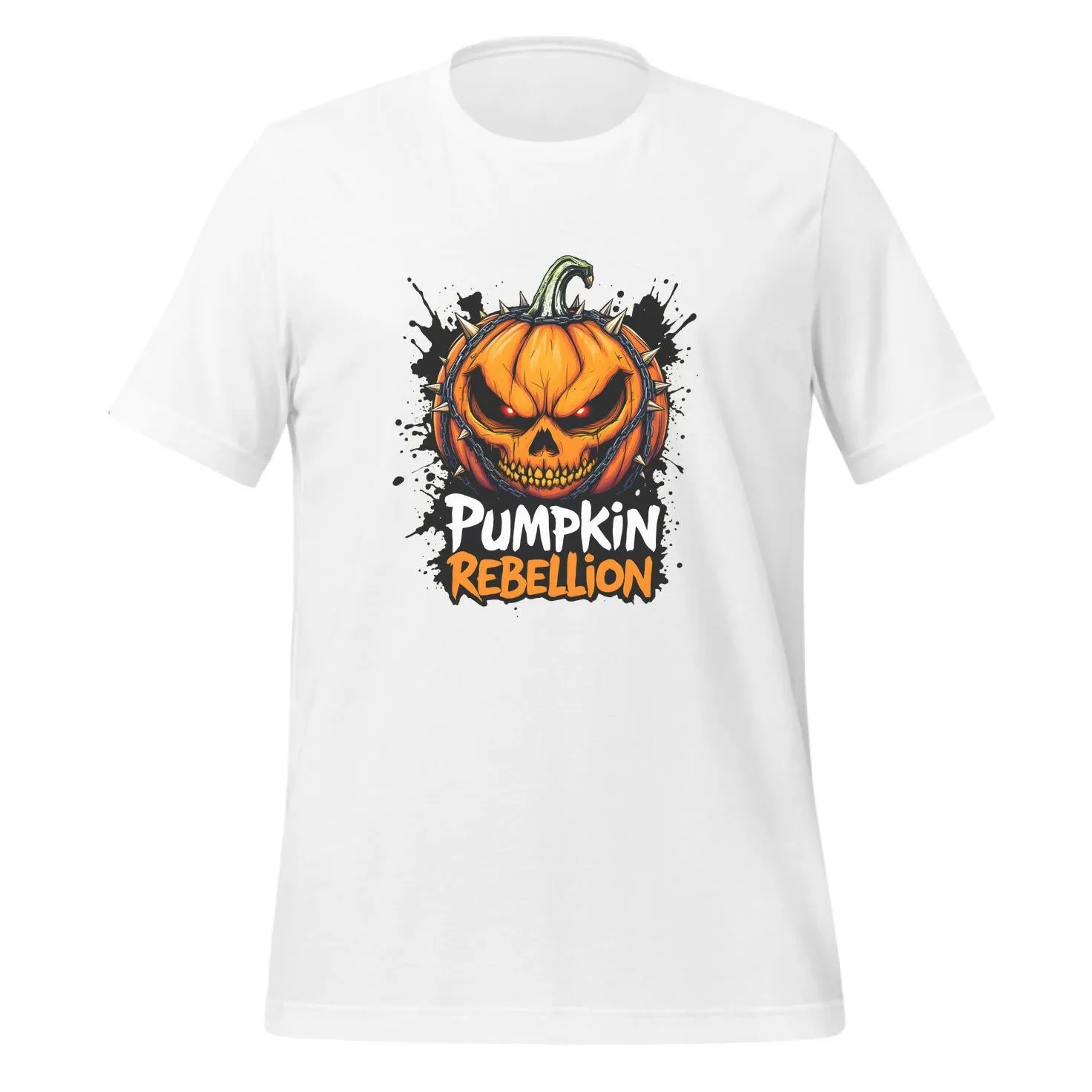 Punk Rebellion Pumpkin Design | Classic T-Shirt (Unisex)