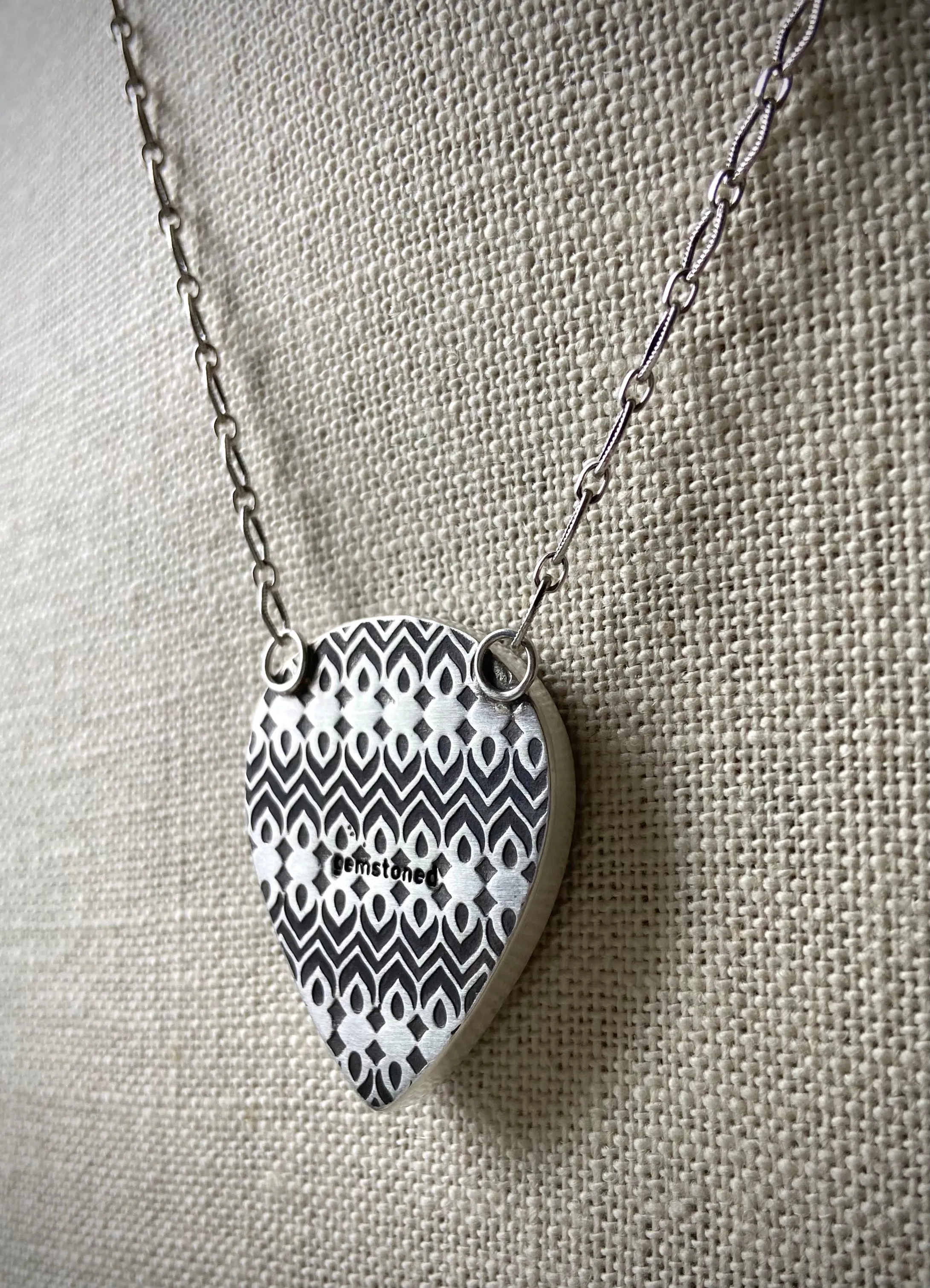 Purple Labradorite Necklace