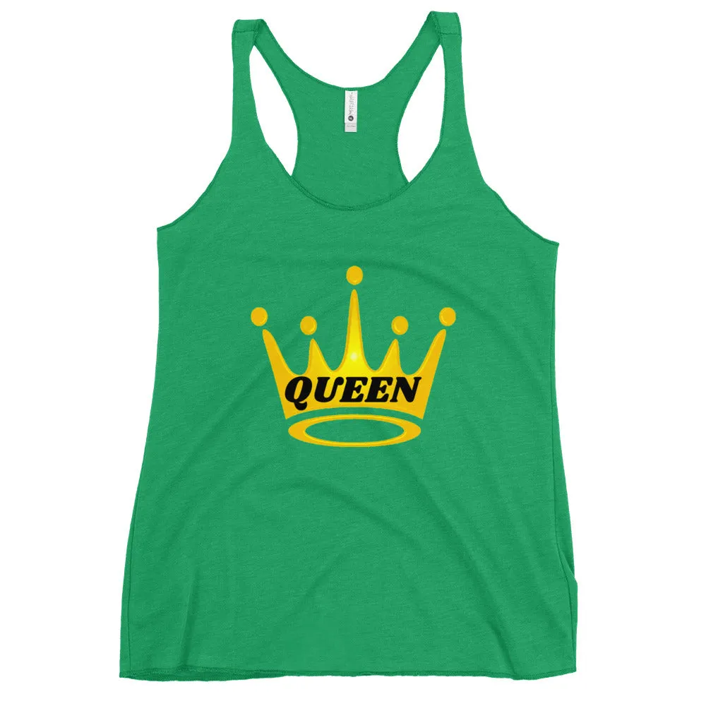 Queen Women's Racerback Tank