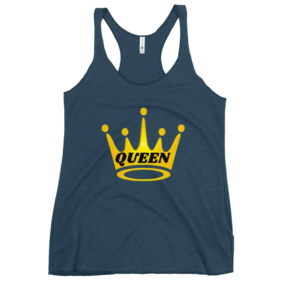 Queen Women's Racerback Tank