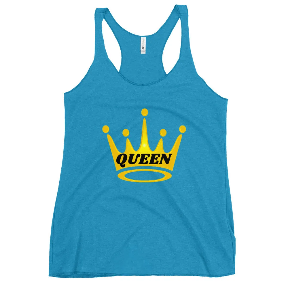 Queen Women's Racerback Tank