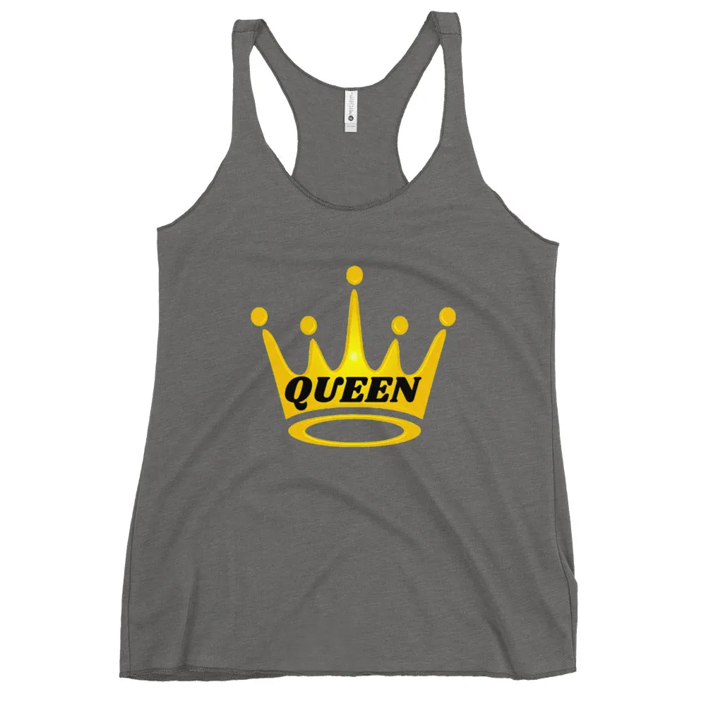 Queen Women's Racerback Tank