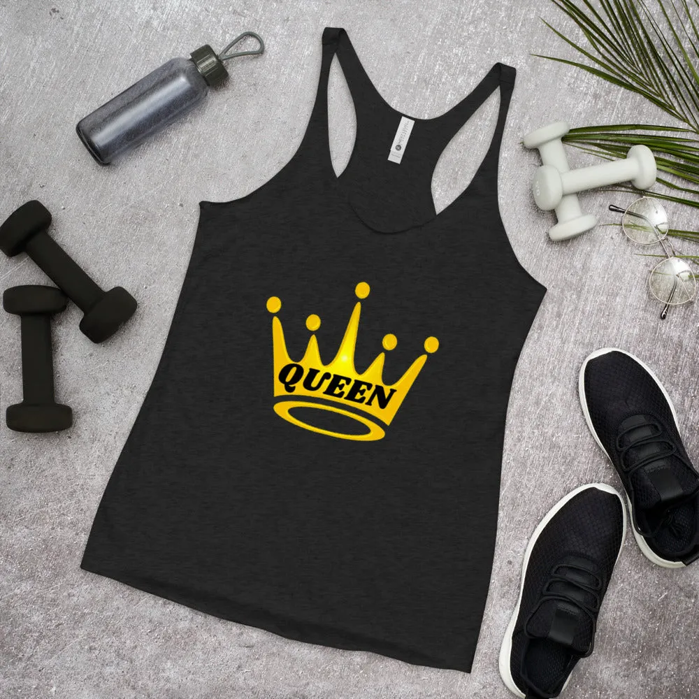 Queen Women's Racerback Tank