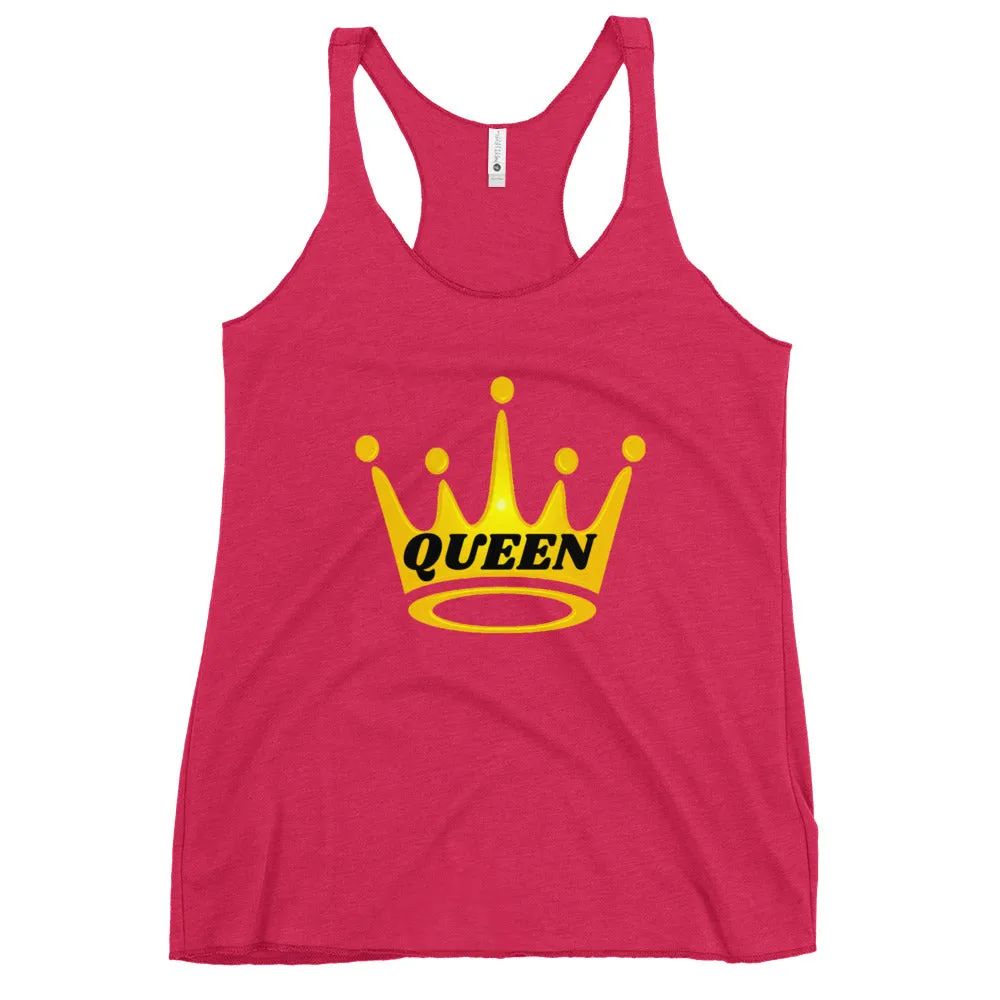 Queen Women's Racerback Tank