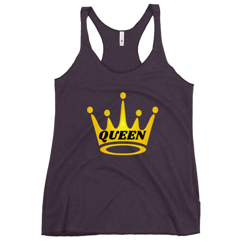 Queen Women's Racerback Tank
