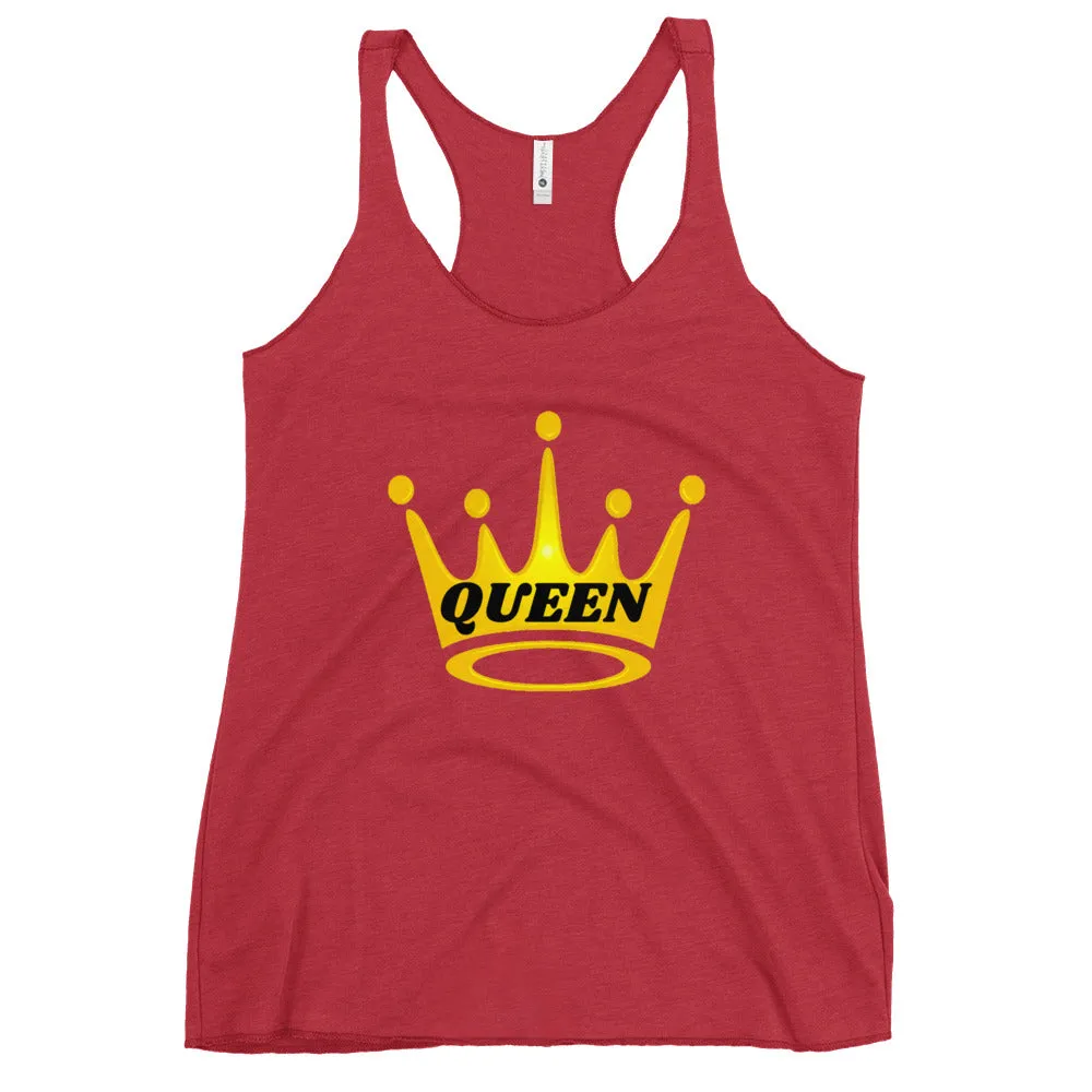 Queen Women's Racerback Tank