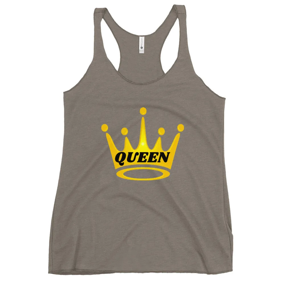 Queen Women's Racerback Tank