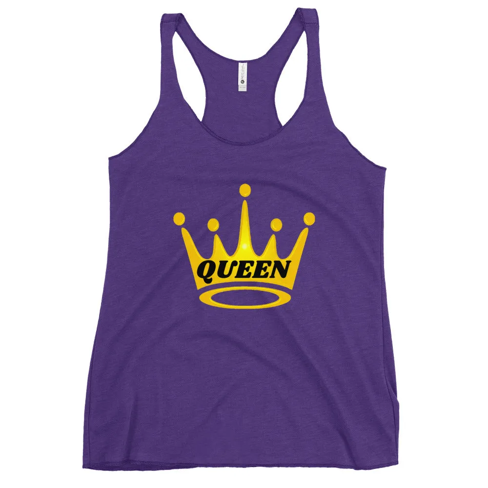 Queen Women's Racerback Tank