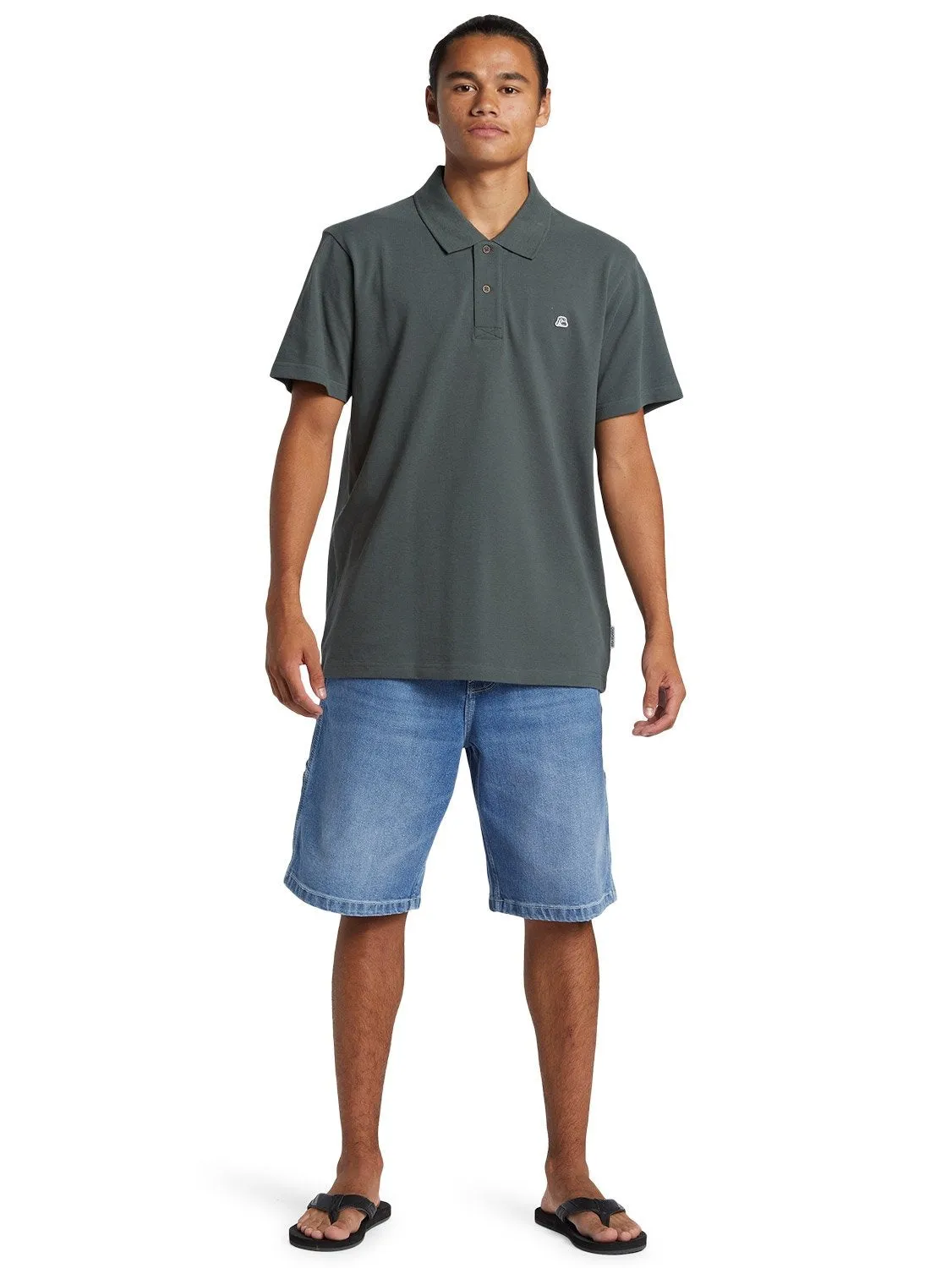 Quiksilver Men's DNA Polo Shirt