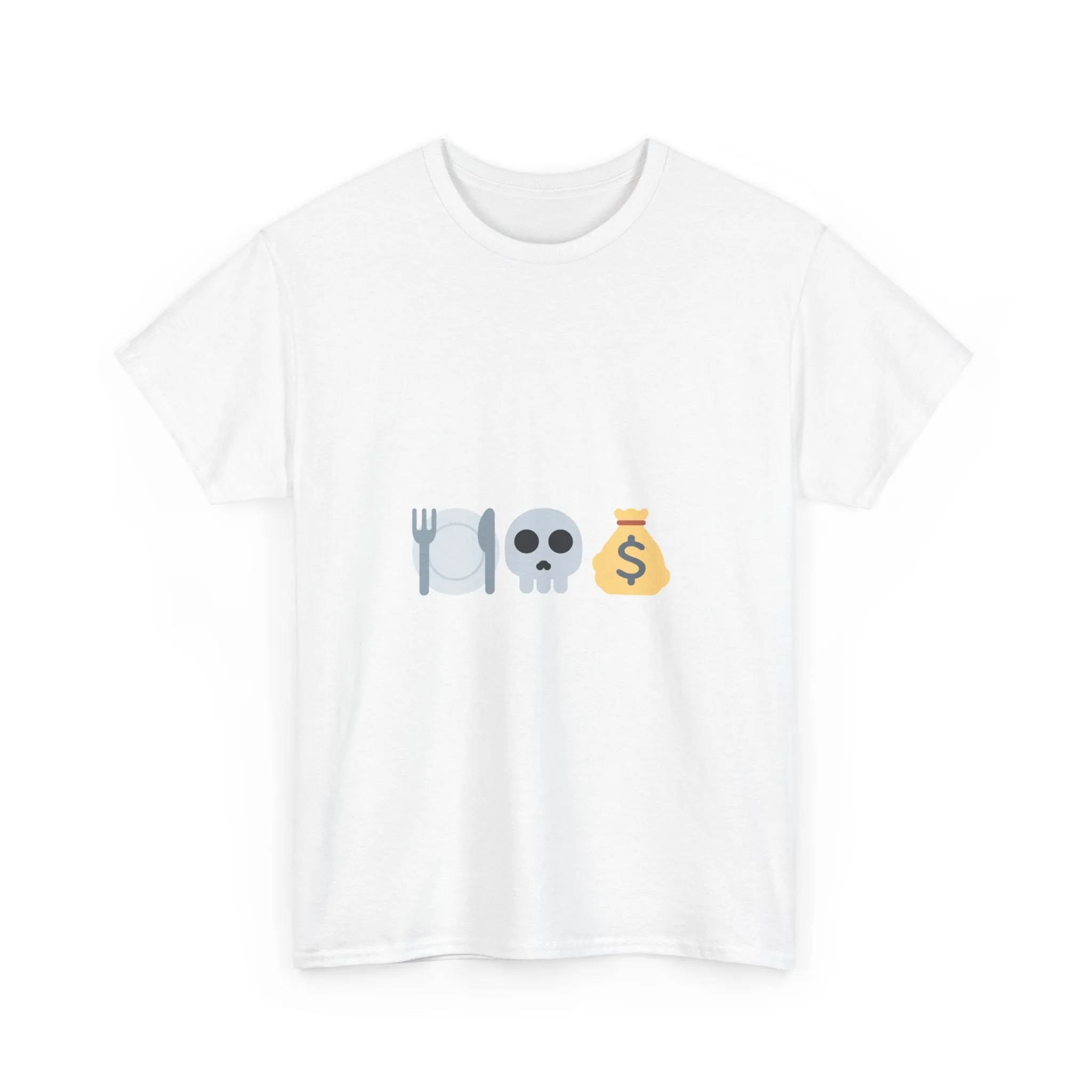 "Eat The Rich" – A Balanced Diet Unisex Heavy Cotton Tee