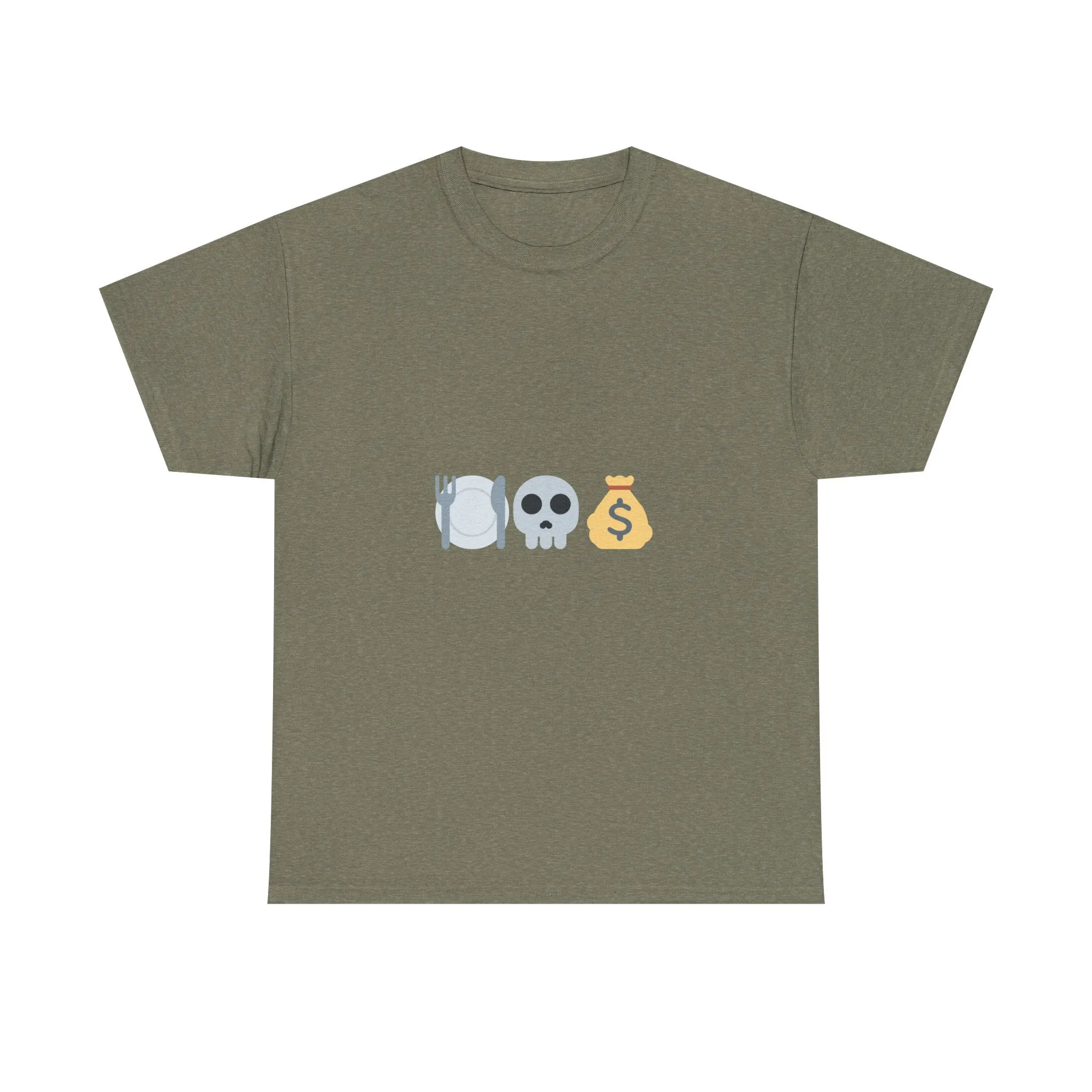 "Eat The Rich" – A Balanced Diet Unisex Heavy Cotton Tee