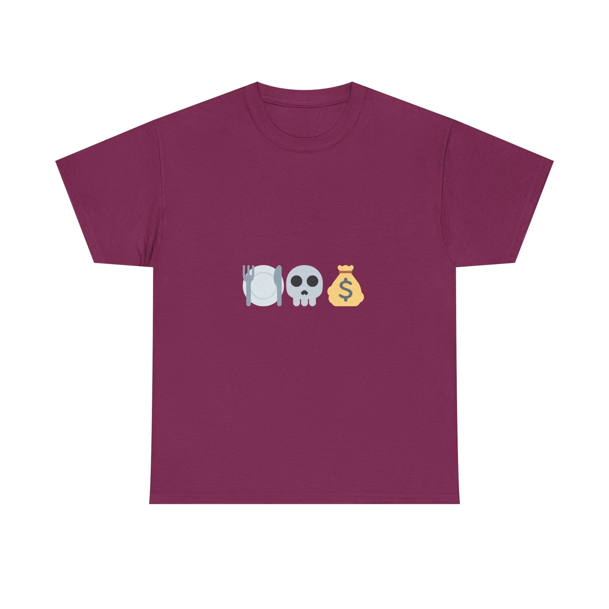 "Eat The Rich" – A Balanced Diet Unisex Heavy Cotton Tee
