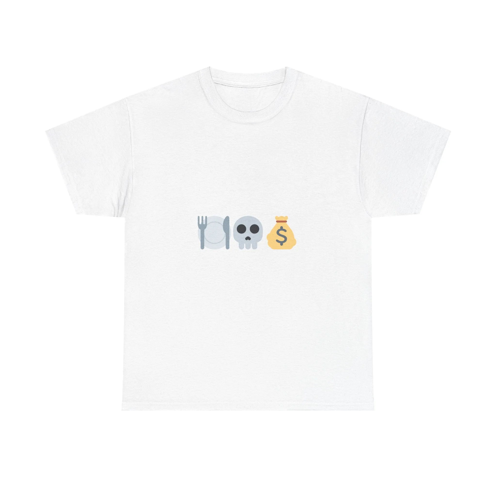 "Eat The Rich" – A Balanced Diet Unisex Heavy Cotton Tee