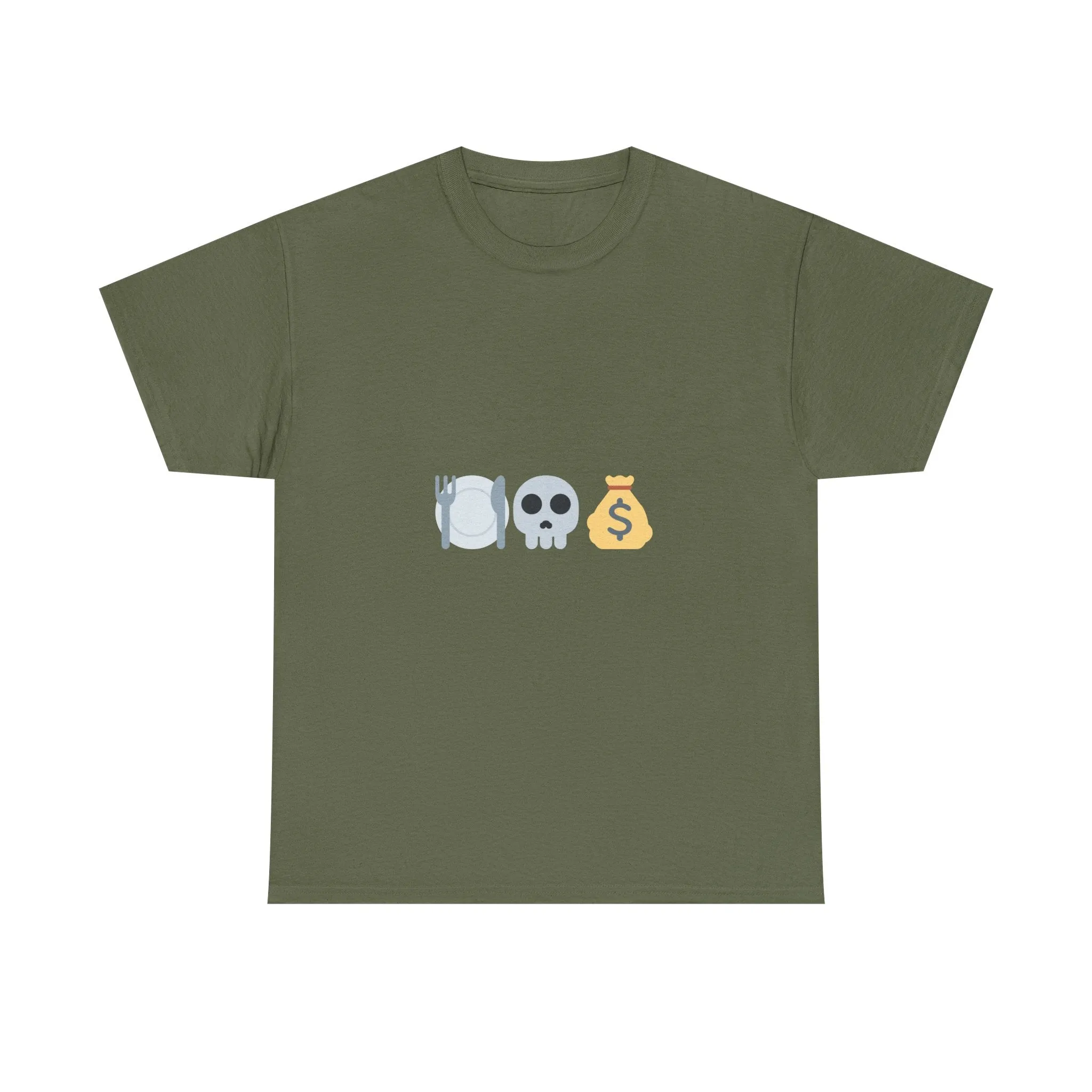 "Eat The Rich" – A Balanced Diet Unisex Heavy Cotton Tee