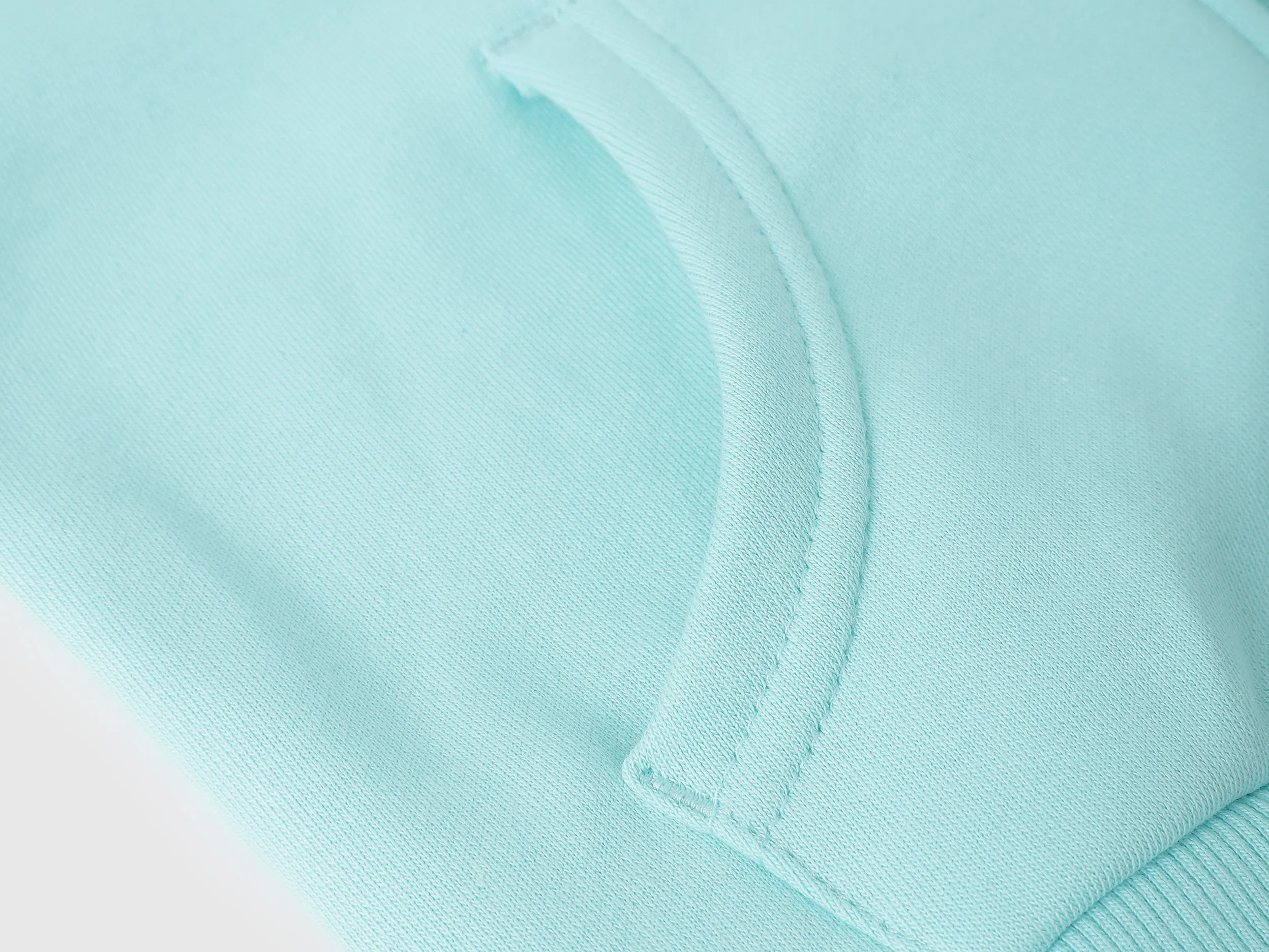 Regular Fit High Neck Embossed Sweatshirts