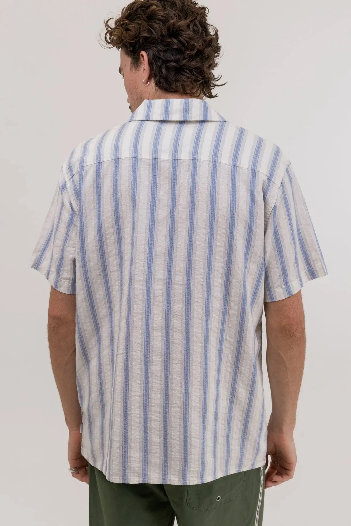 RHYTHM VACATION SS SHIRT - SLATE