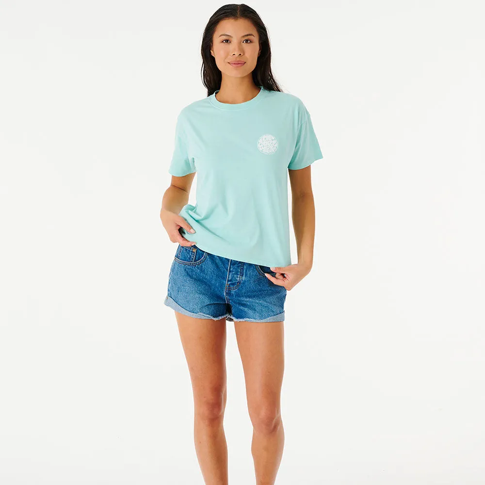 Rip Curl Womens Wettie Icon Relaxed T-Shirt
