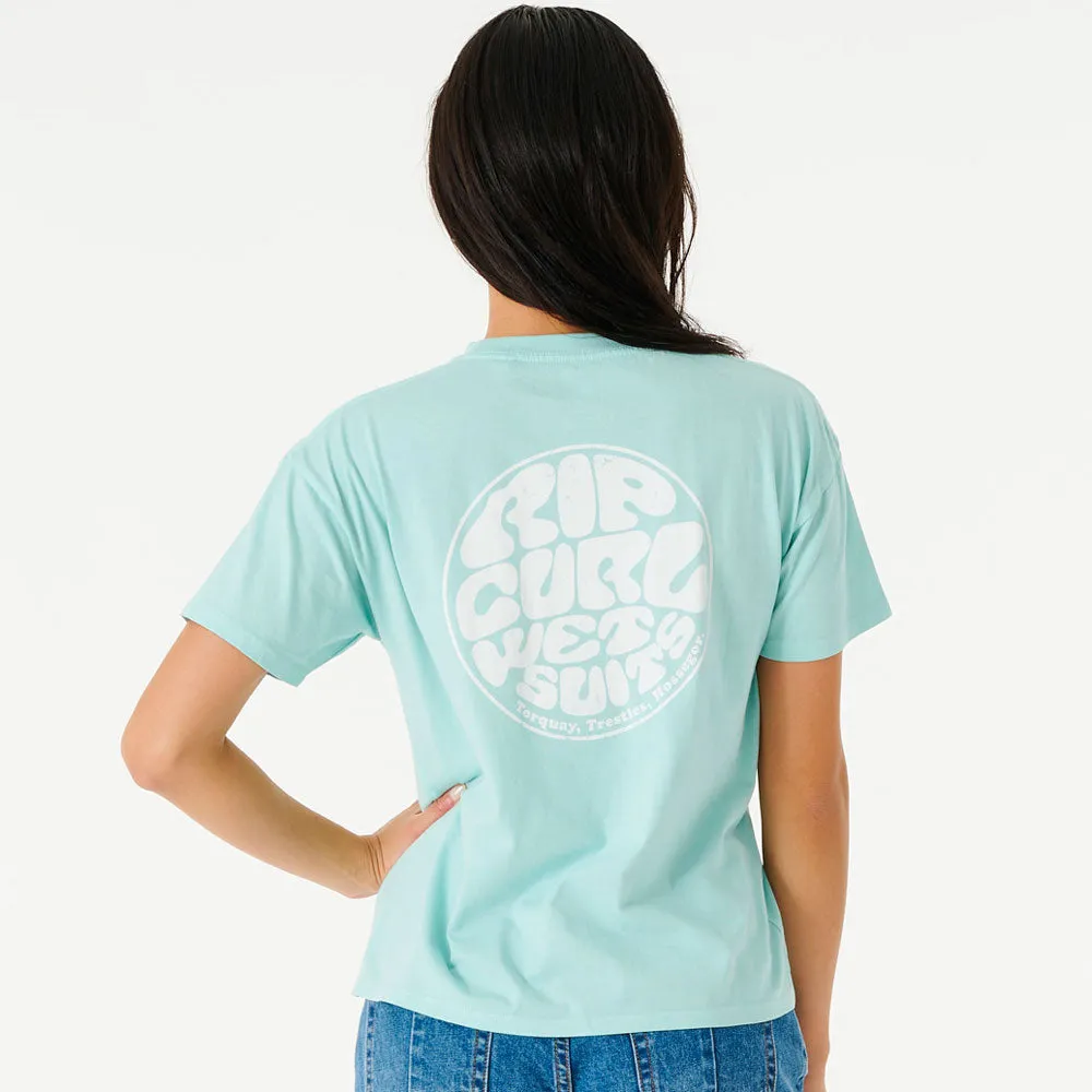 Rip Curl Womens Wettie Icon Relaxed T-Shirt