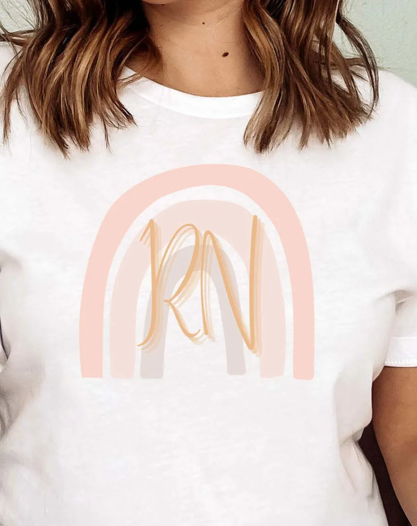 RN Boho Rainbow T-shirt