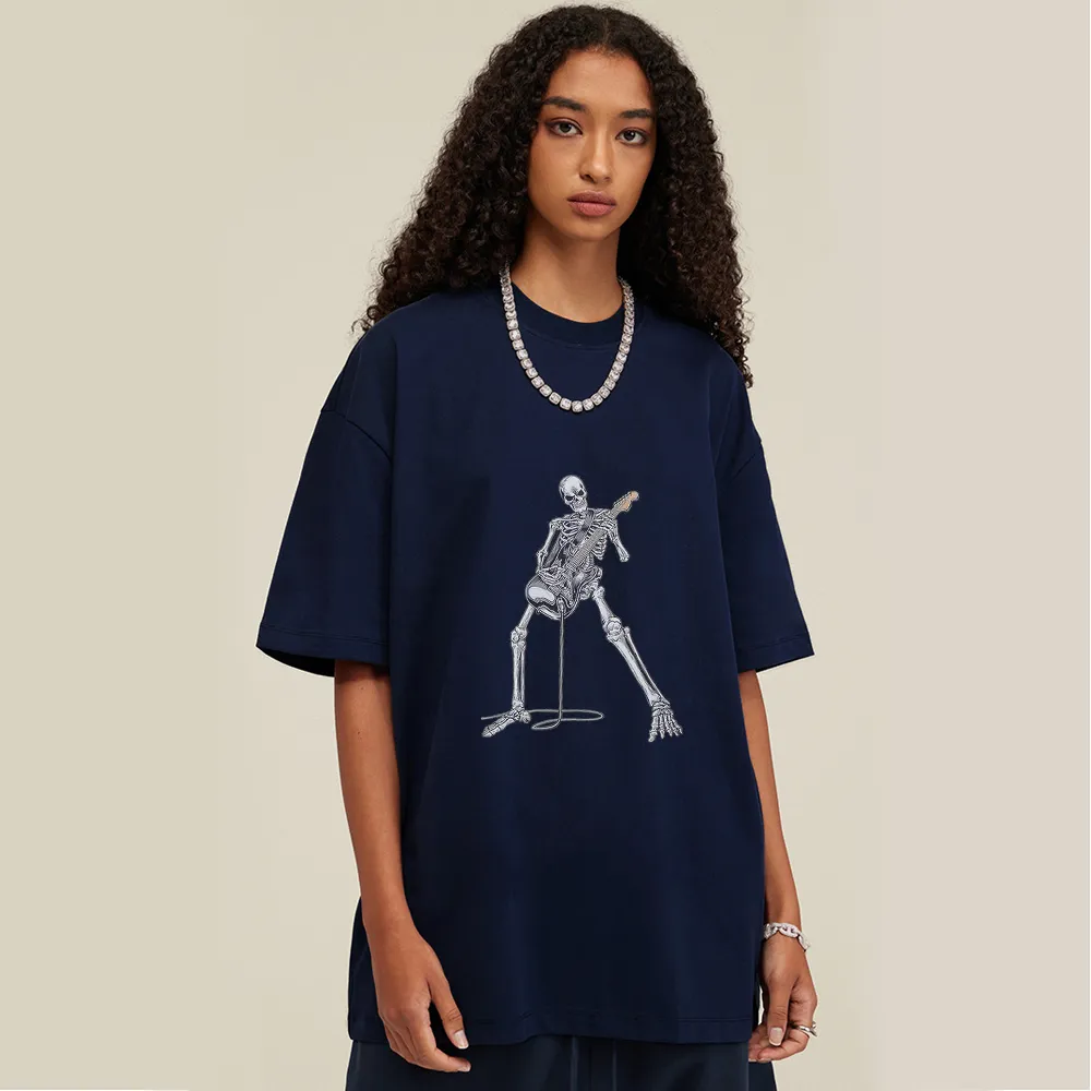 Rock Skeleton Singer T-shirt