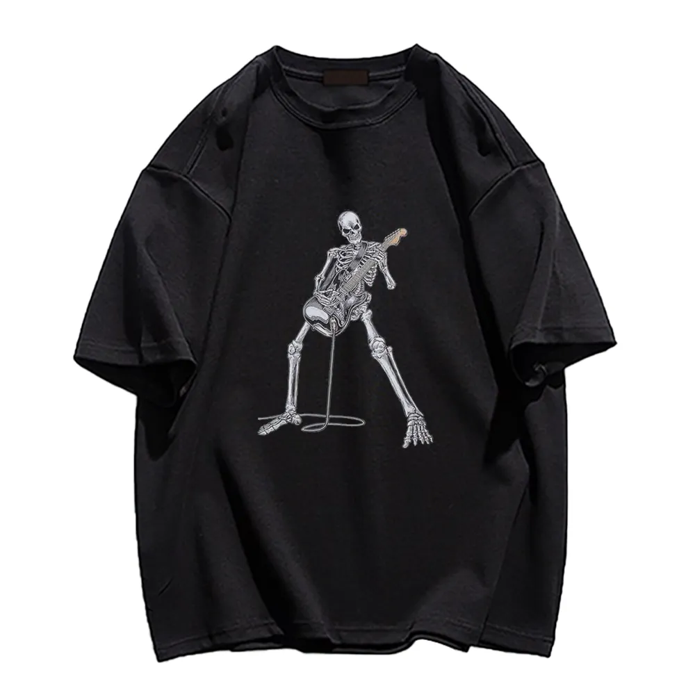 Rock Skeleton Singer T-shirt
