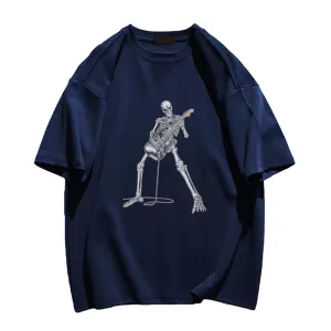 Rock Skeleton Singer T-shirt