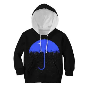 Scenery Of Night City Custom Cosplay Kid Hoodie