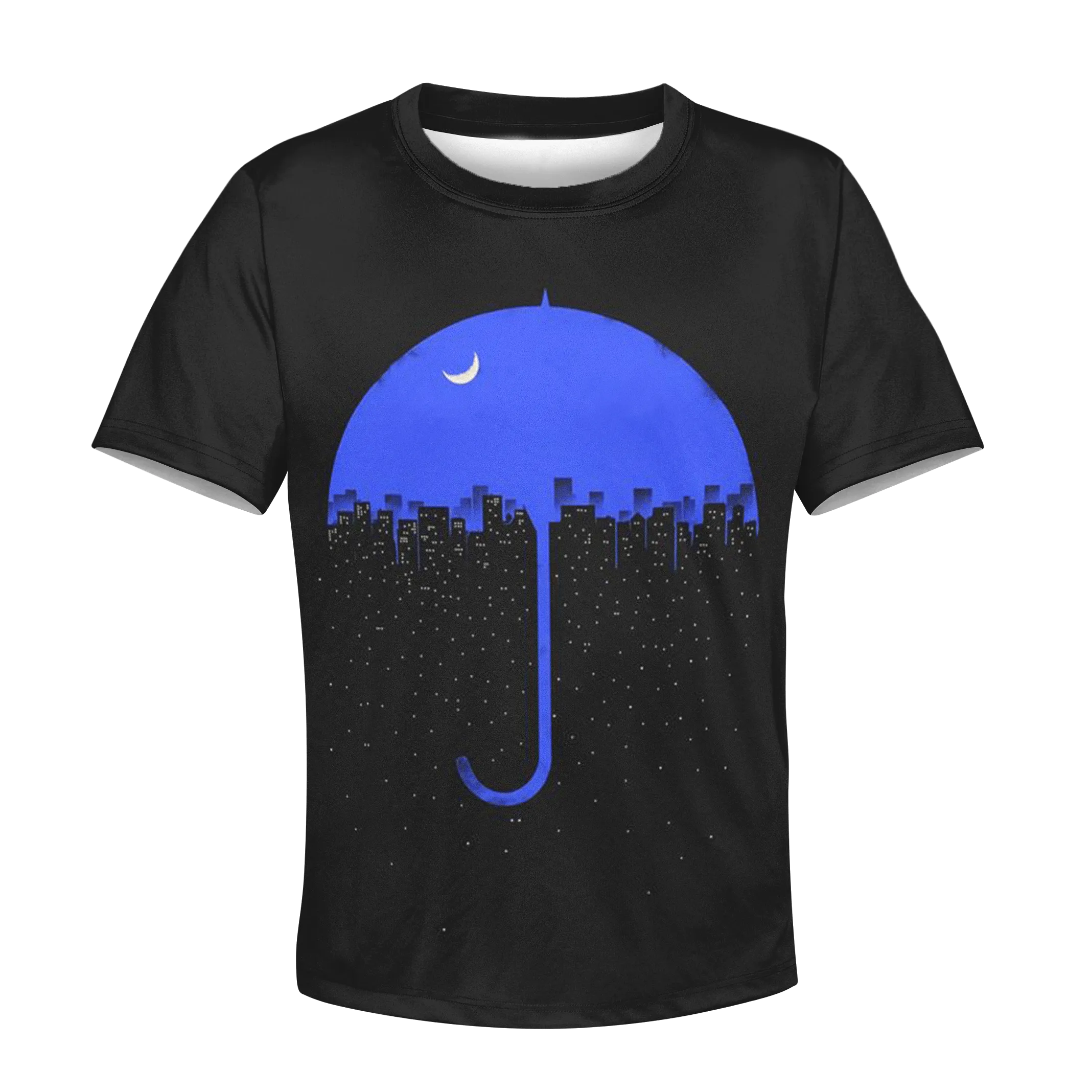 Scenery Of Night City Custom Cosplay Kid Hoodie