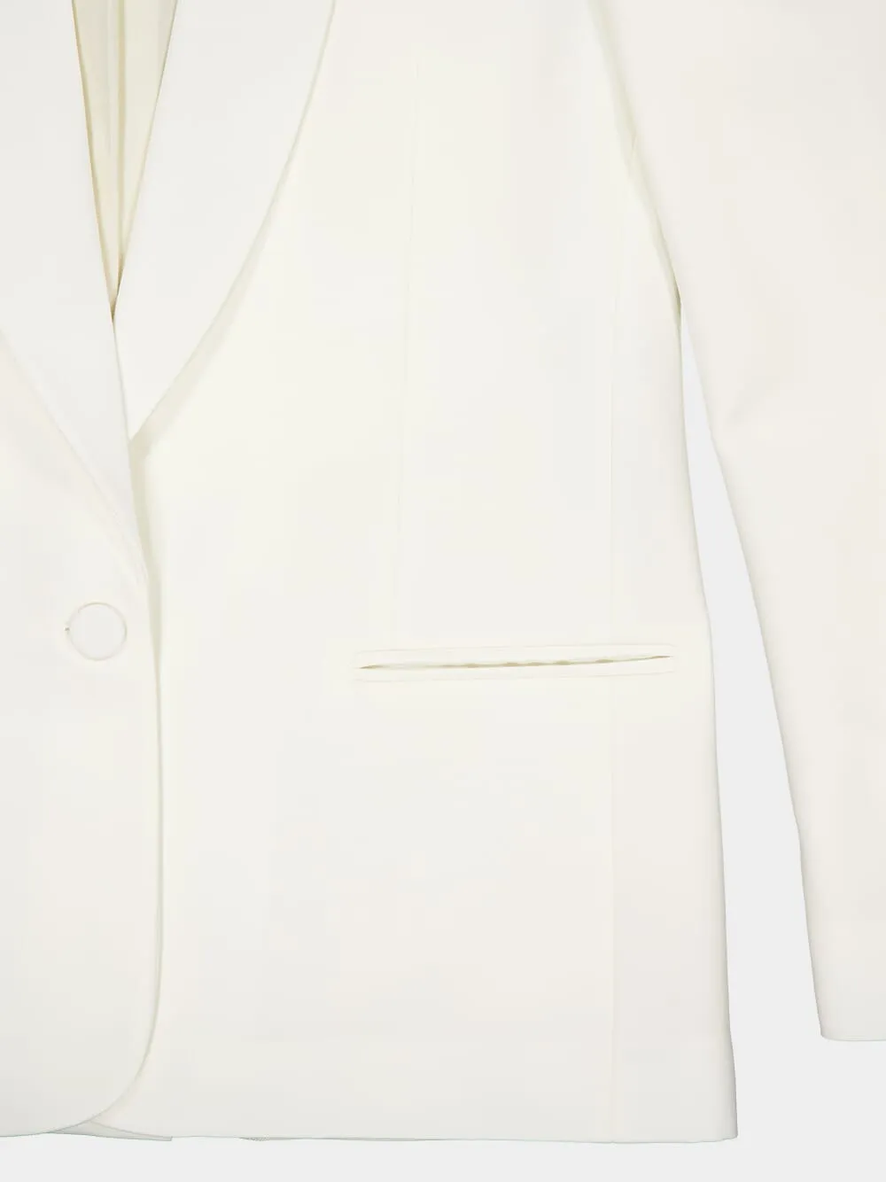 Shawl Lapels Wool Blazer