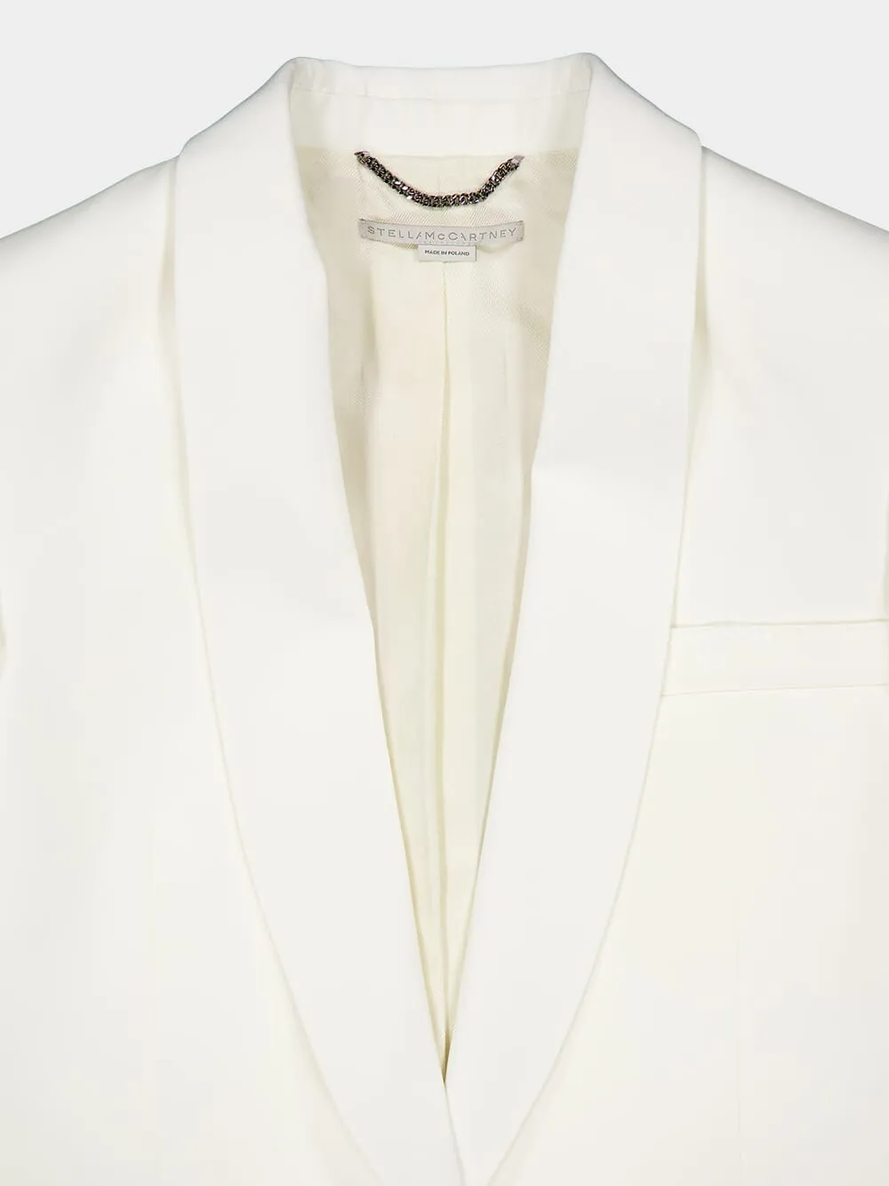 Shawl Lapels Wool Blazer