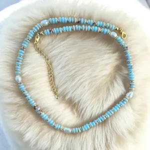 Shoushan beaded Necklace