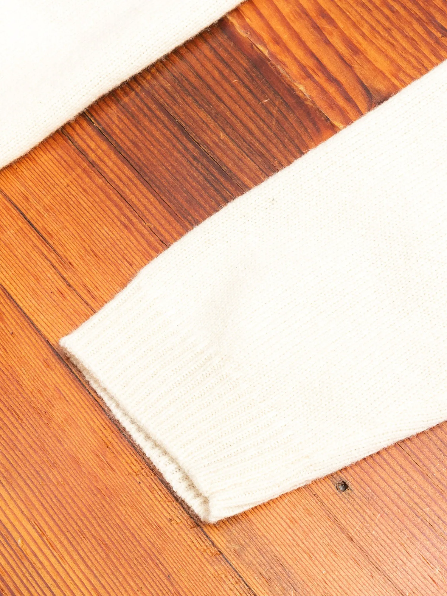 Sigfred Lambswool Sweater in Ecru