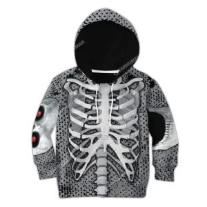 Skeleton Kid Hoodie Apparel