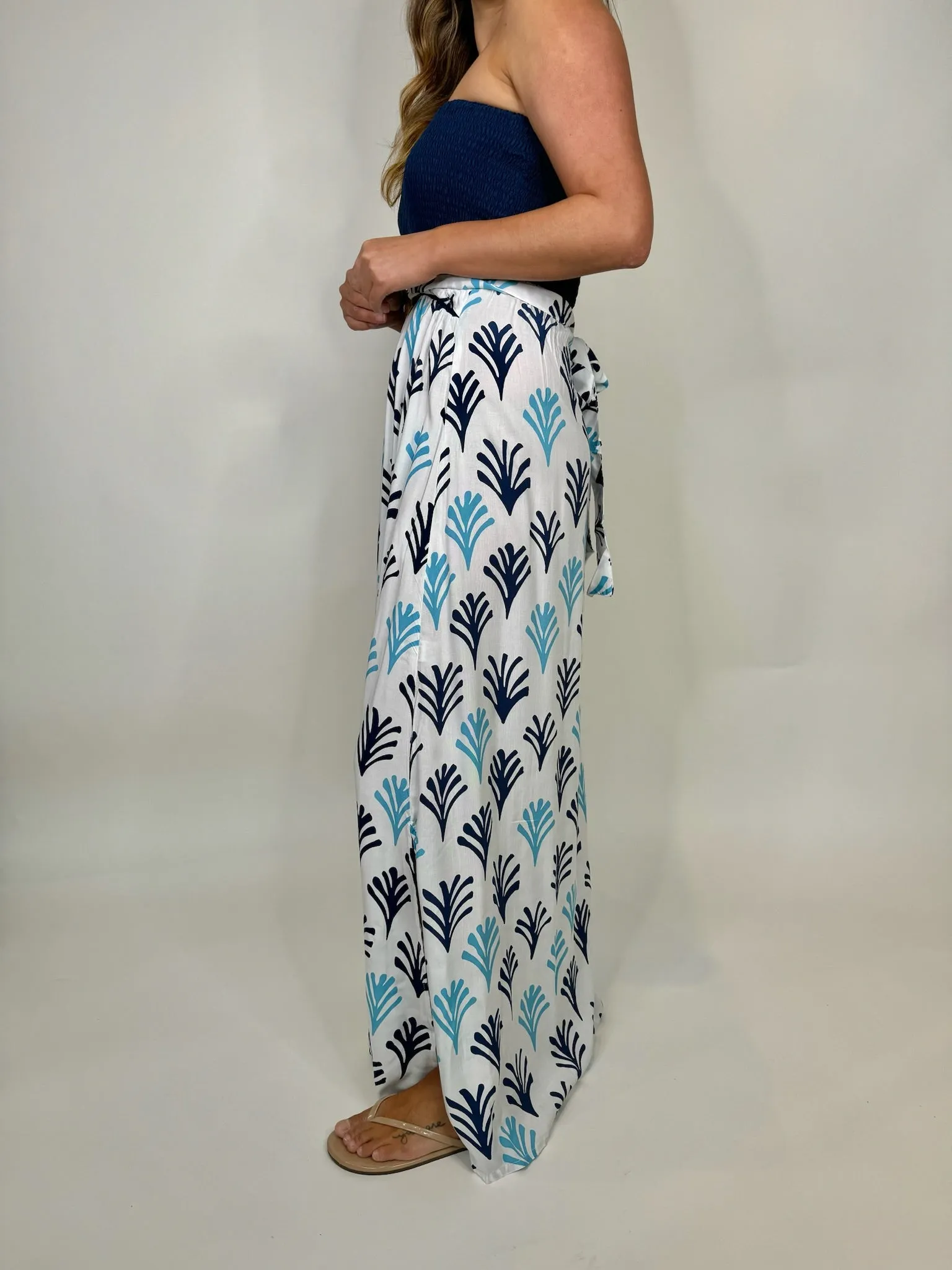 Skemo Seaweed Maxi Dress Blue