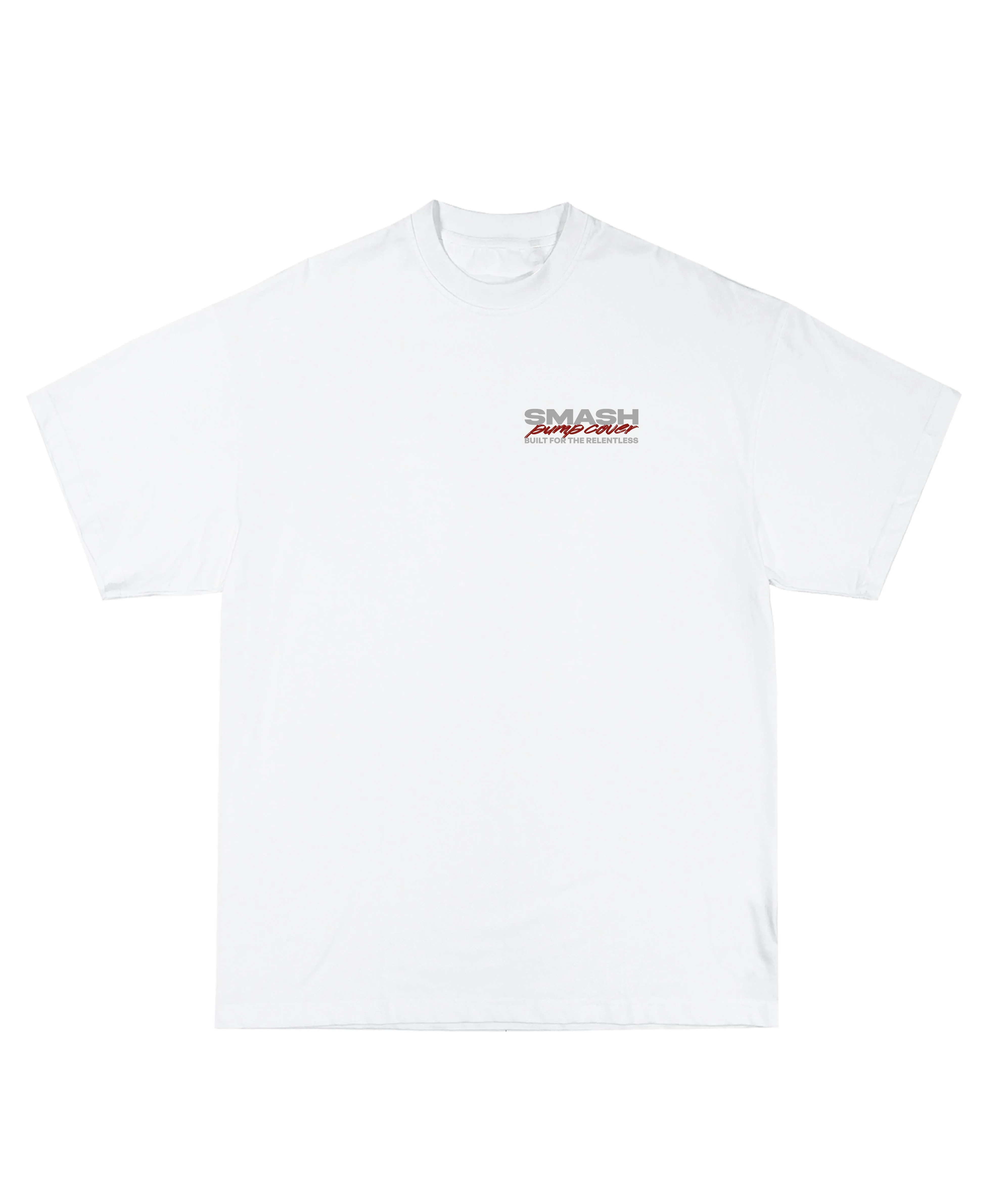 Smash Pump Cover Oversized T-shirt - White