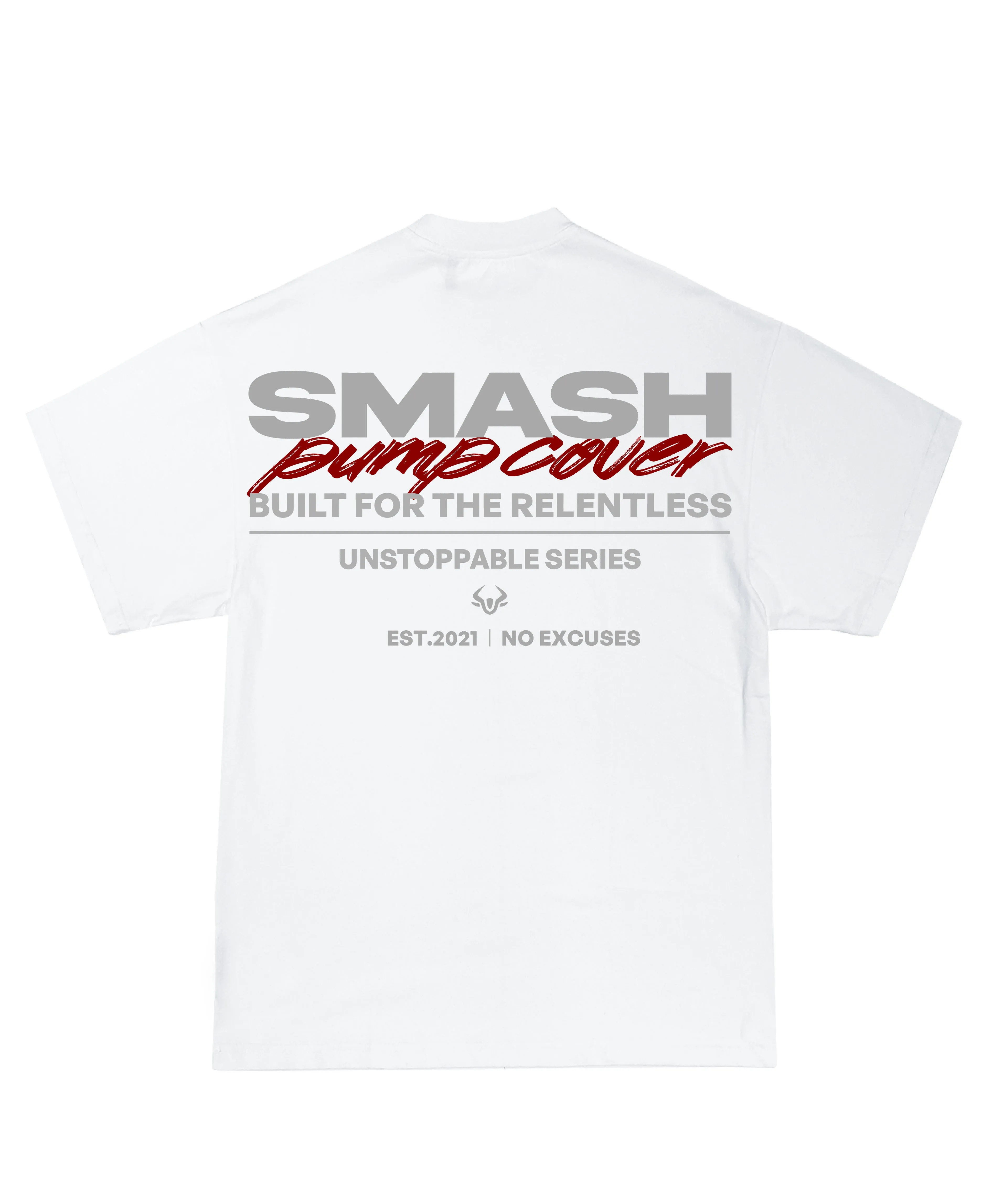Smash Pump Cover Oversized T-shirt - White