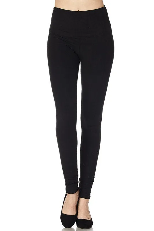 Solid Black Leggings