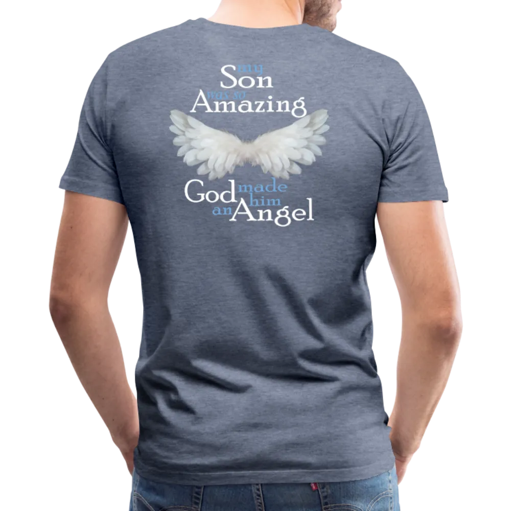 Son Amazing Angel Men's Premium T-Shirt (CK1399)