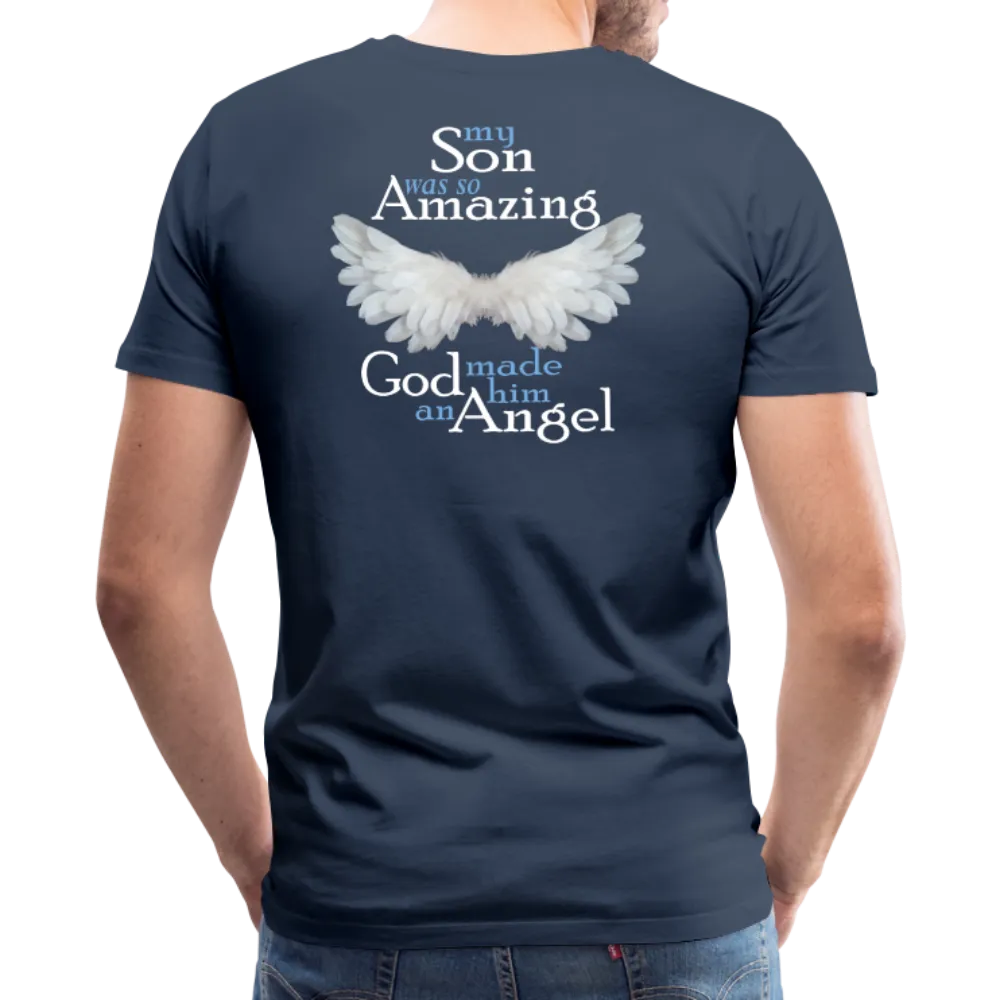 Son Amazing Angel Men's Premium T-Shirt (CK1399)