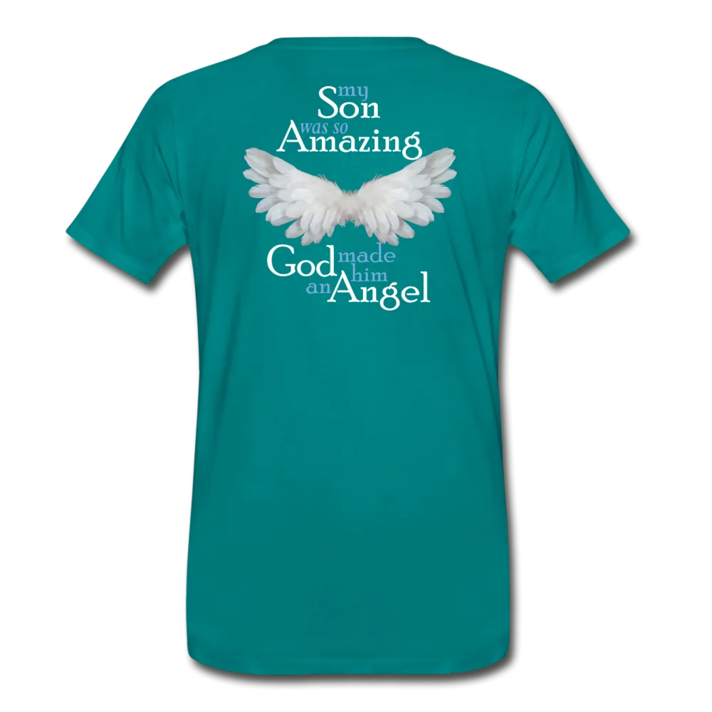 Son Amazing Angel Men's Premium T-Shirt (CK1399)