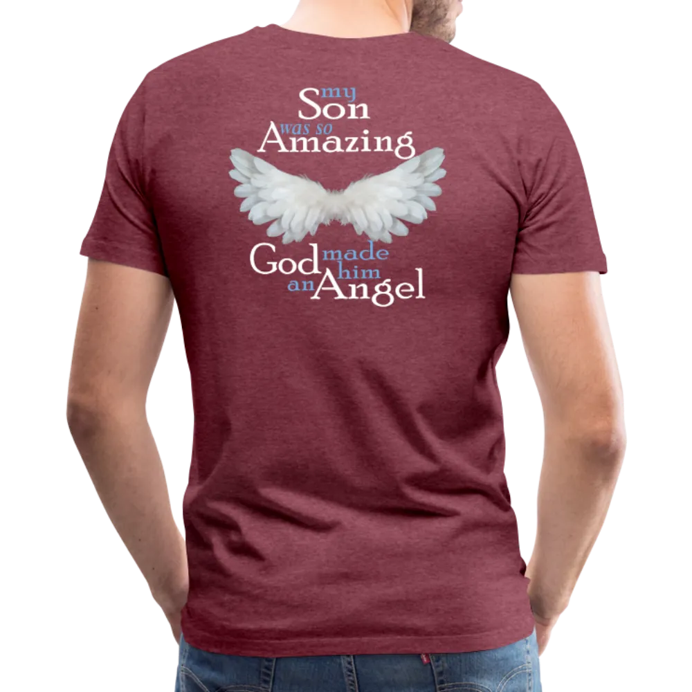 Son Amazing Angel Men's Premium T-Shirt (CK1399)