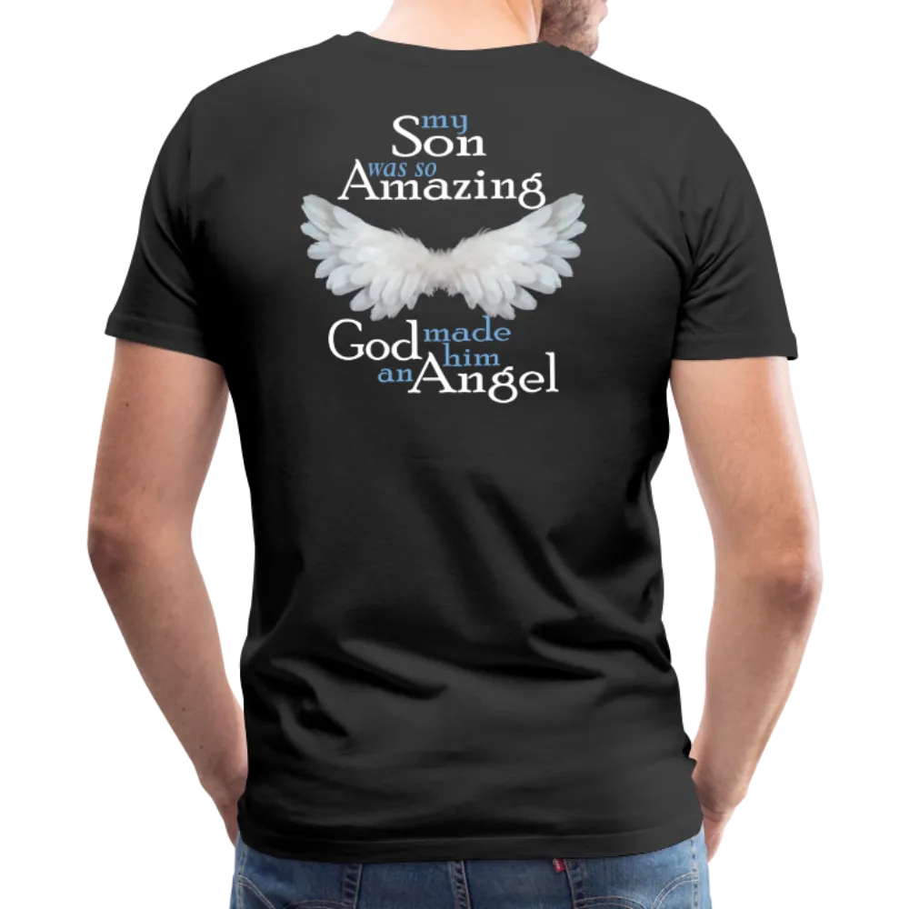Son Amazing Angel Men's Premium T-Shirt (CK1399)